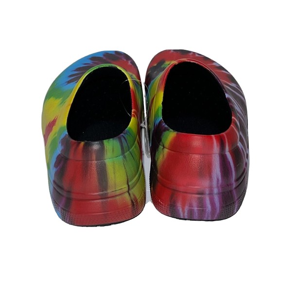 Men Crocs On the Clock Graphic Work Slip-On Colorful 205383-90H Size 11 main image 6
